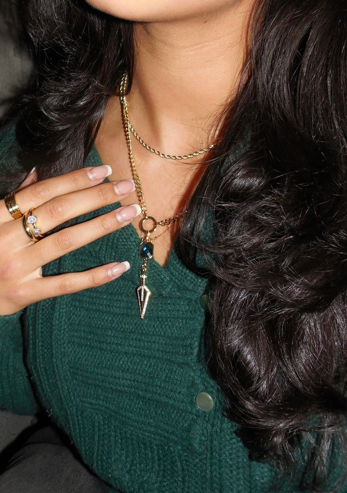 Mystic Stone Layered Necklace