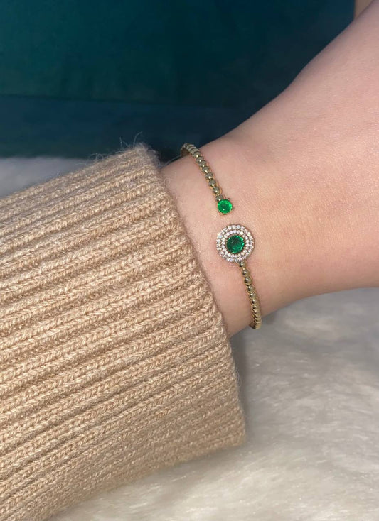 Emerald Green Bangle
