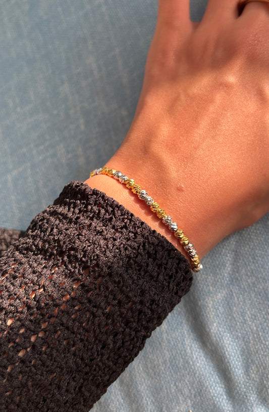Gilded Beads Bracelet