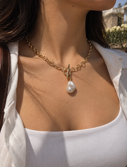 Pearl Chain Necklace