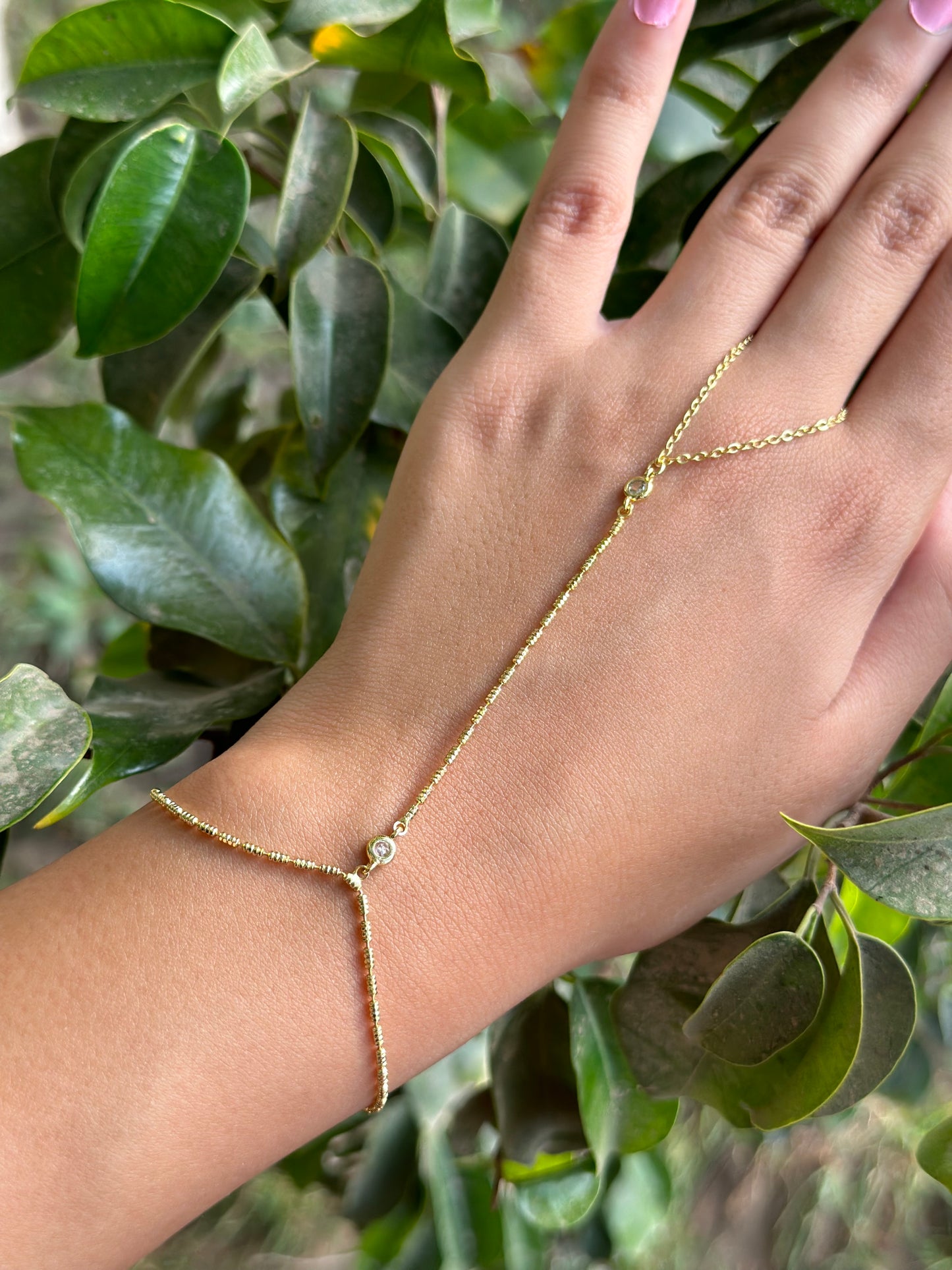 Diamond Link Hand Chain