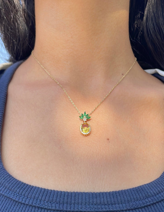 Pineapple Necklace