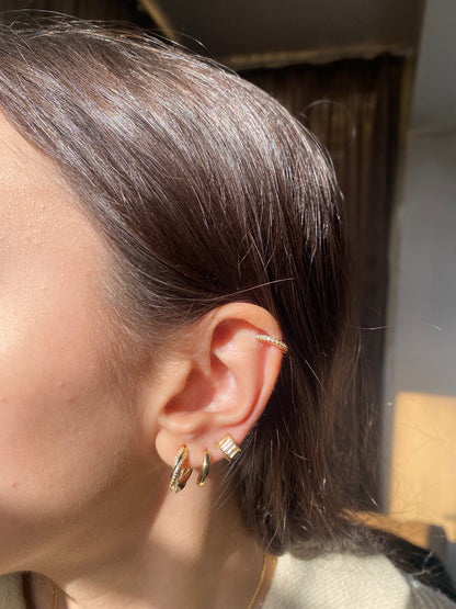 Mini baguette Earrings