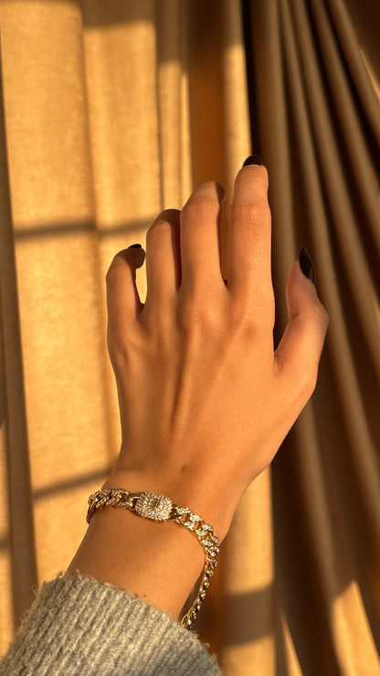 Baguette Chain Bracelet