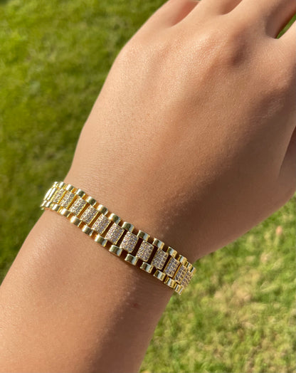 Diamond Watch Bracelet