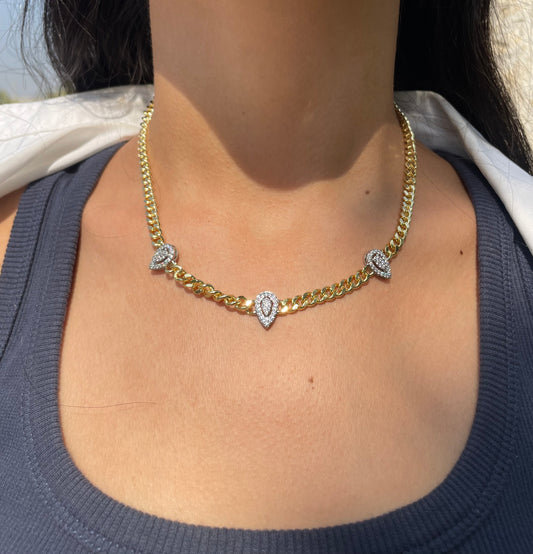Pear Chain Necklace