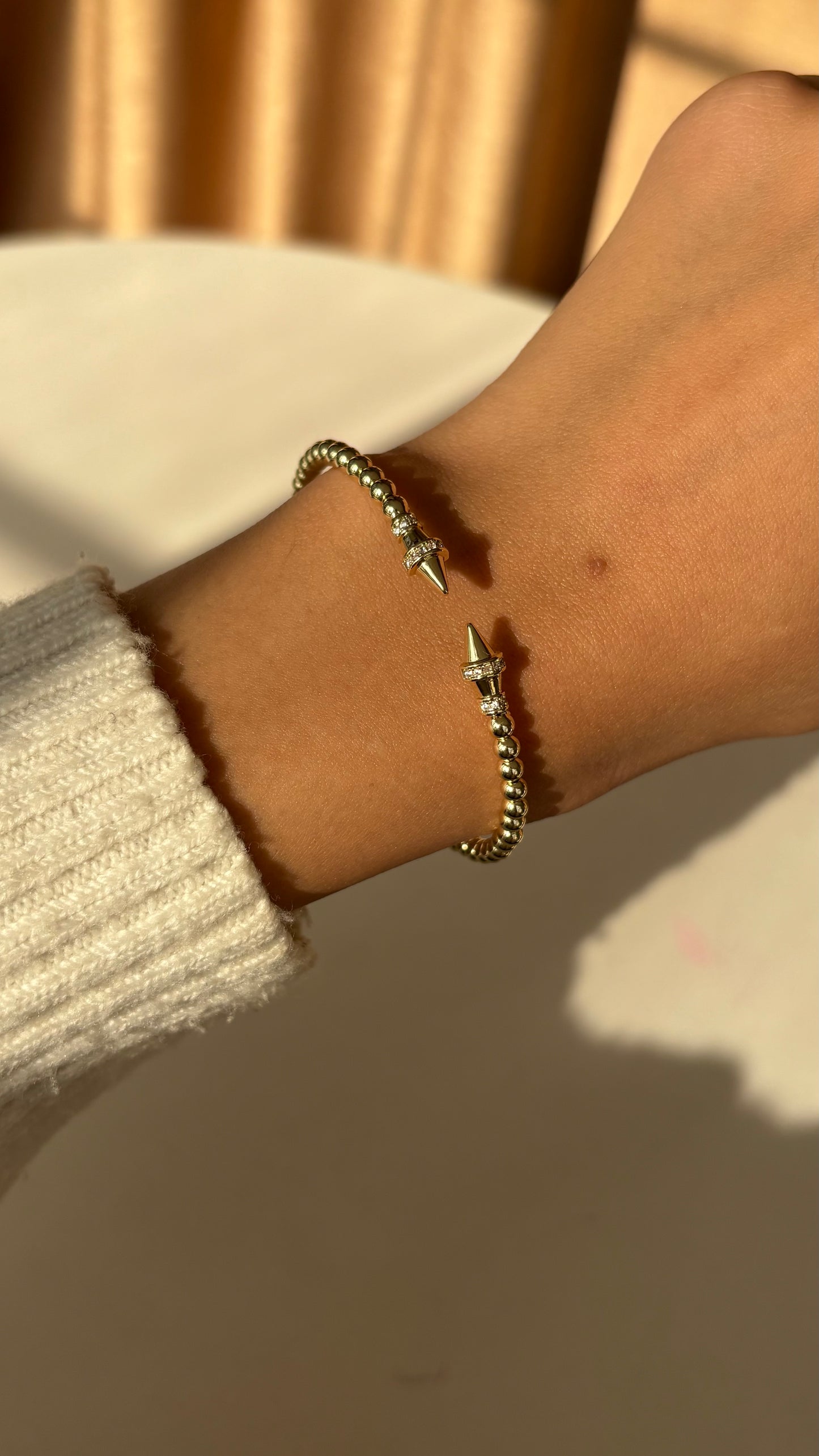 Arrow Gold Bangle