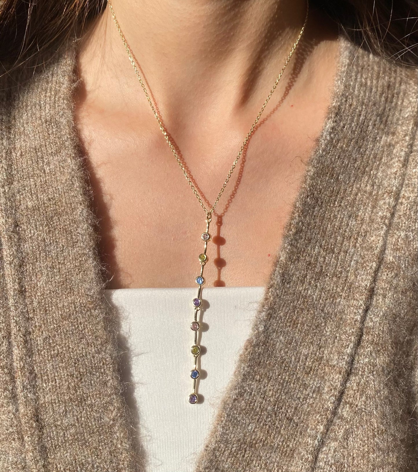 Candy Glow Drop Necklace