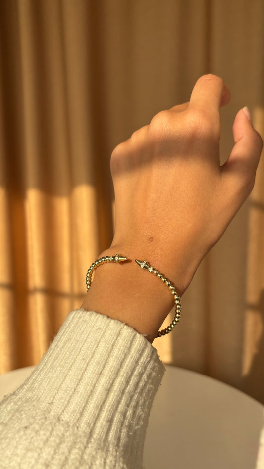 Arrow Gold Bangle