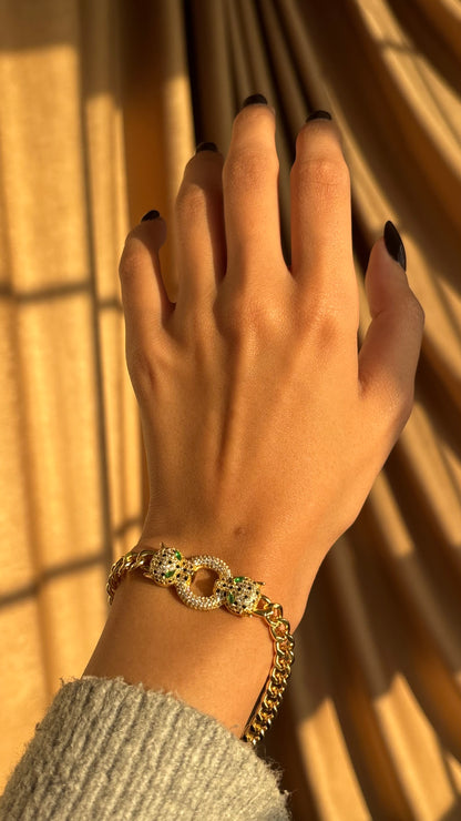 Snake Gold Bracelet