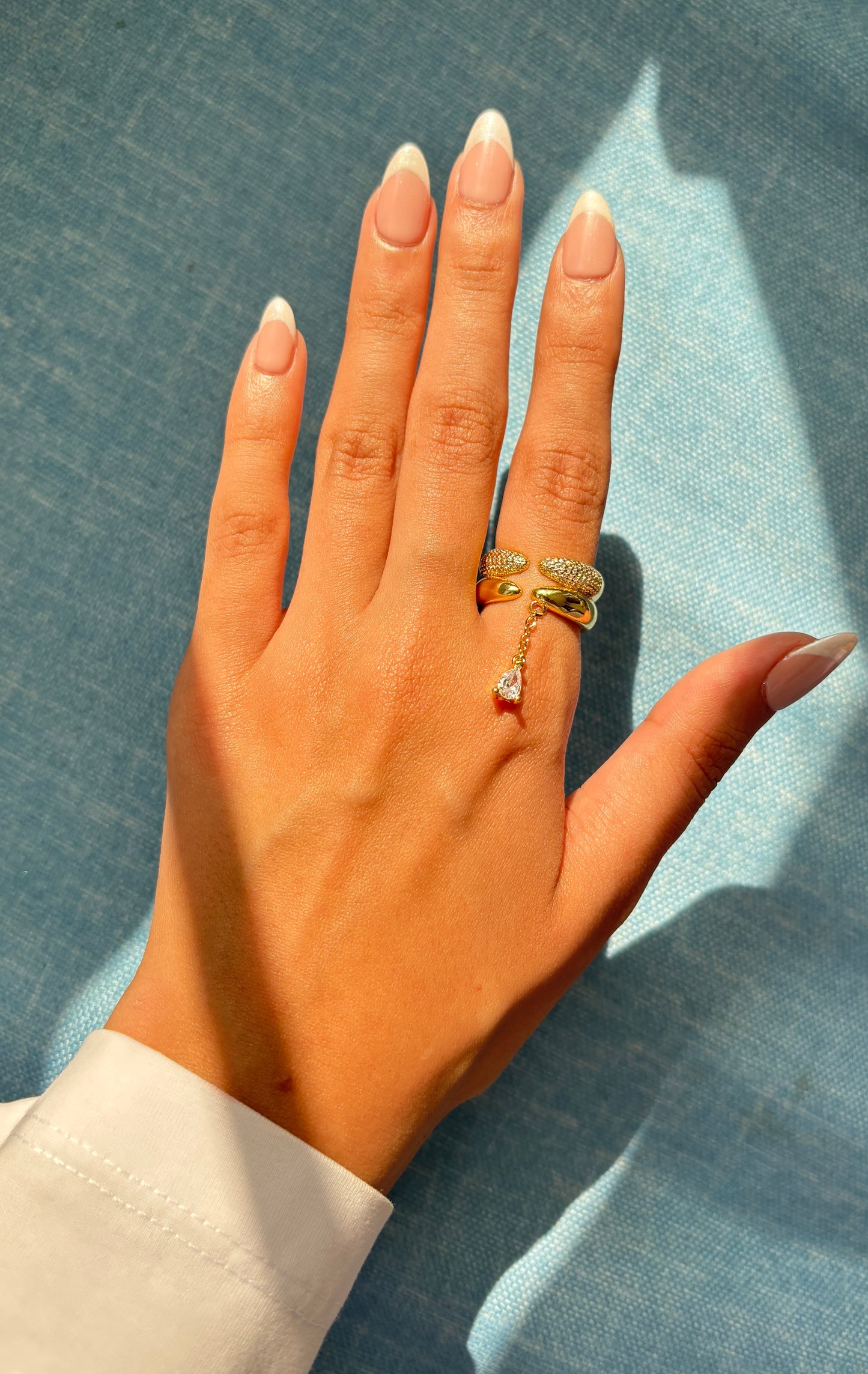 Linked Tear Ring