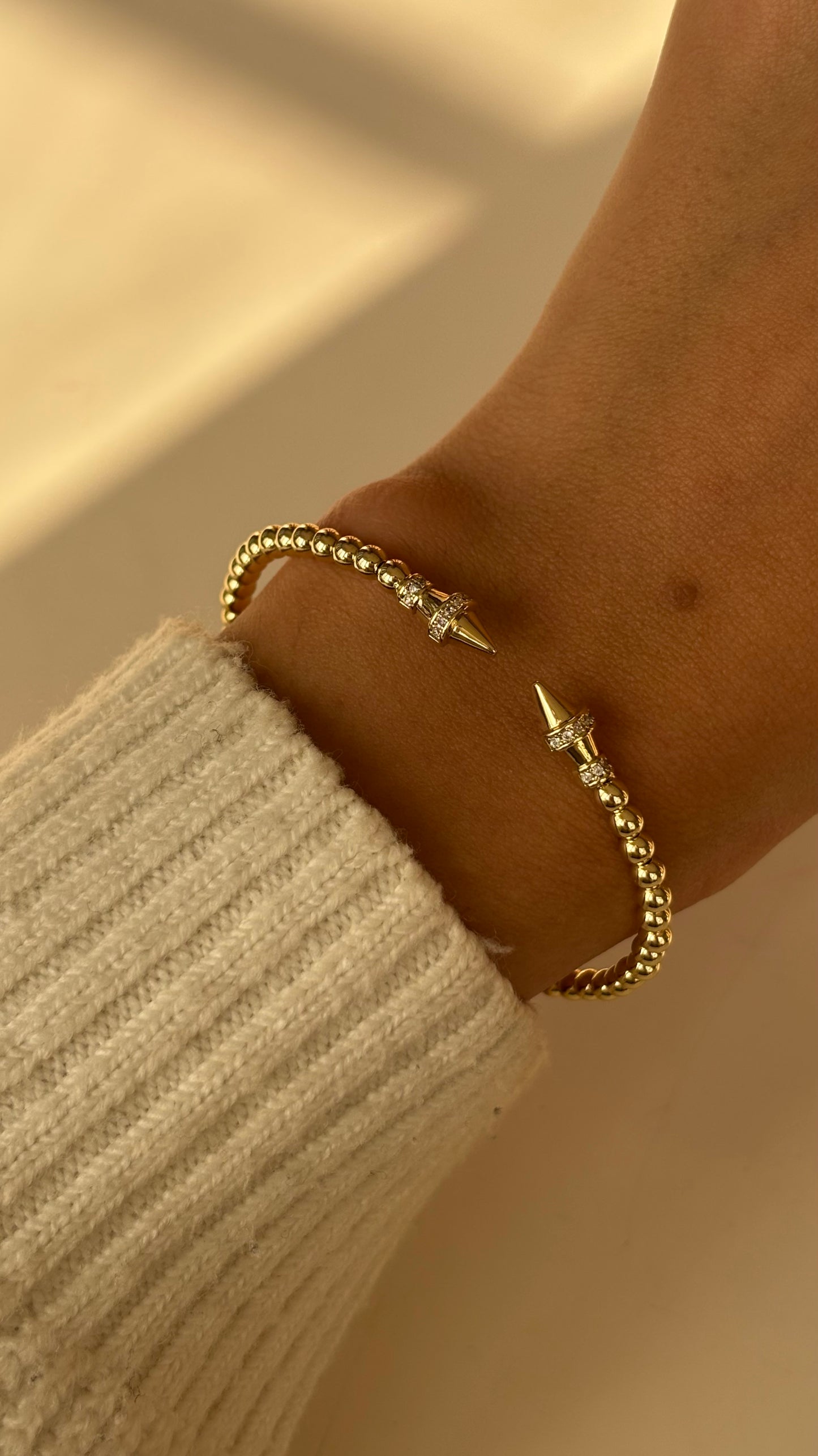 Arrow Gold Bangle