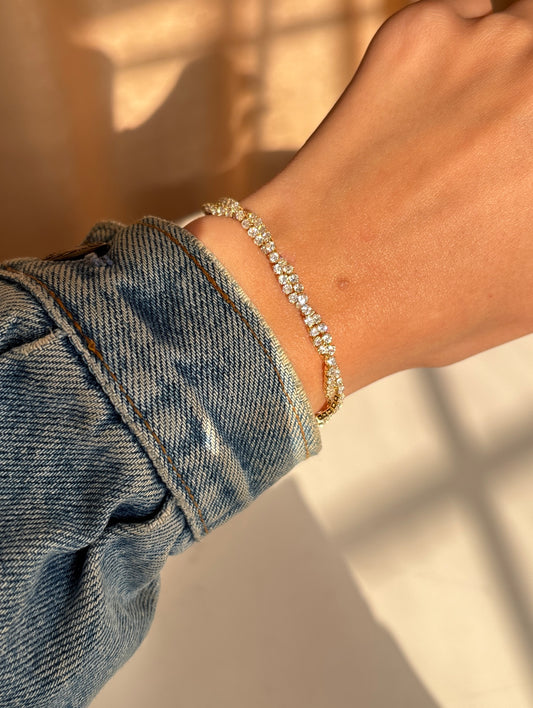Tennis Loop Bracelet