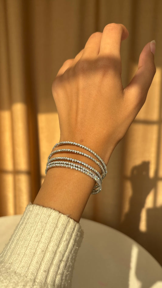 Elastic Tennis Bangle