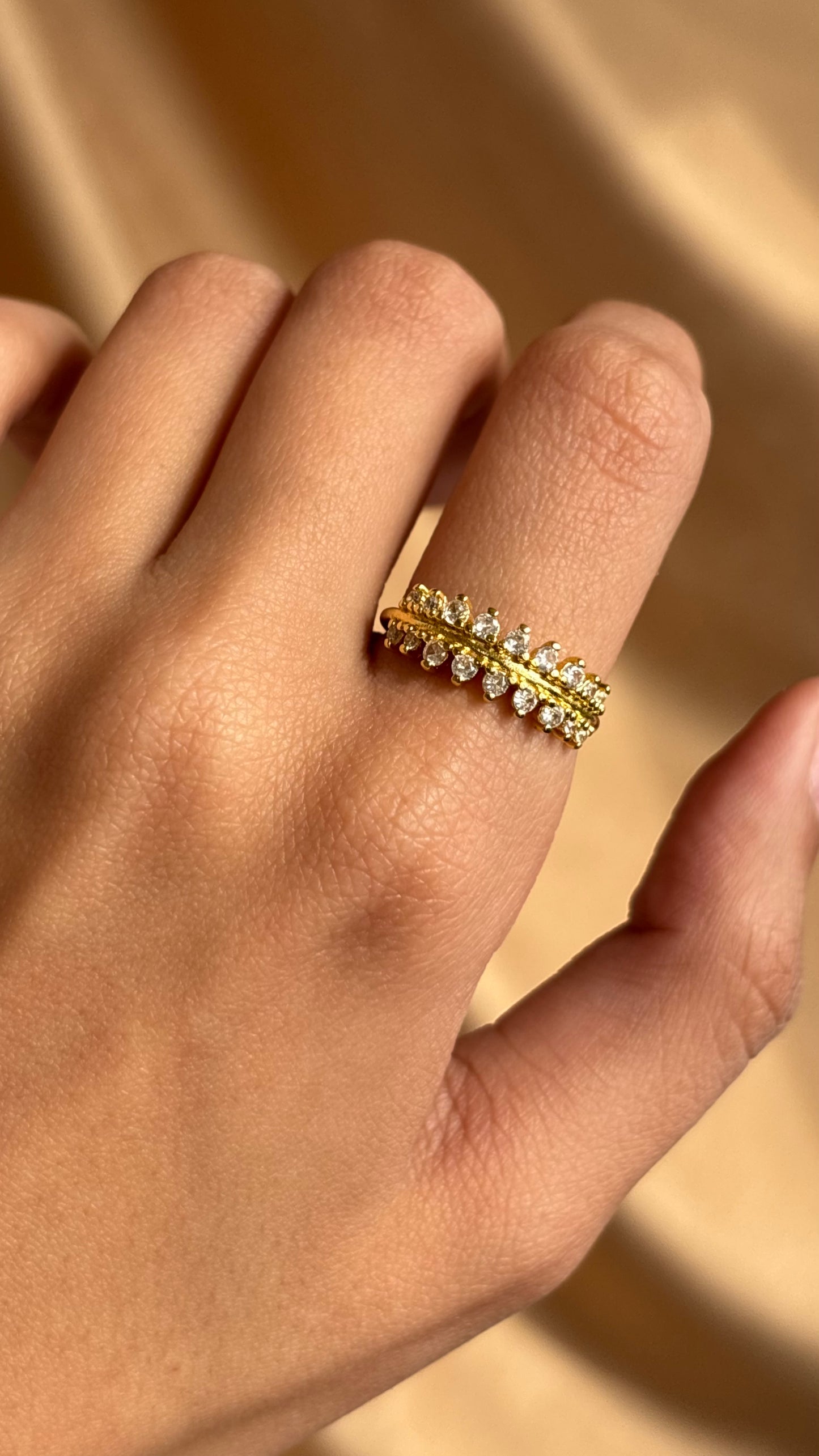 Glitter Band Ring