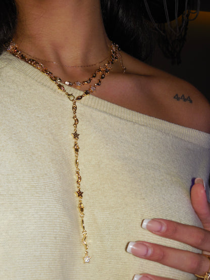 Starry Night drop Necklace