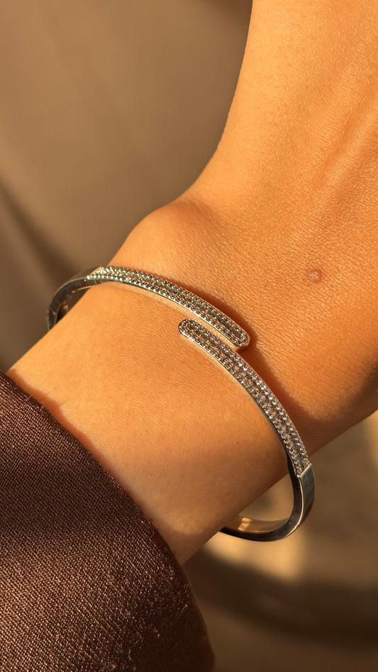 Alina Silver bangle