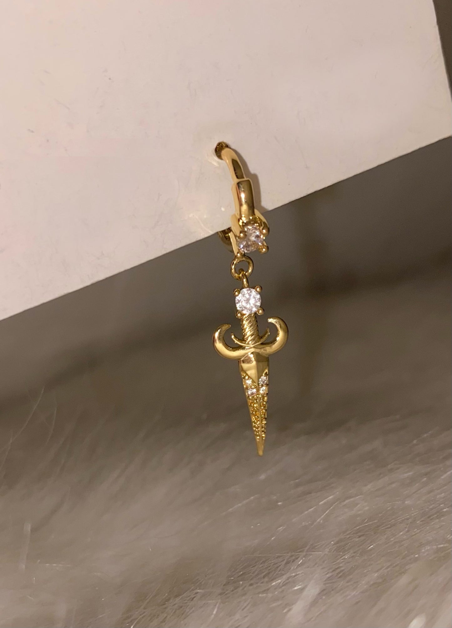 Dagger Single Earring