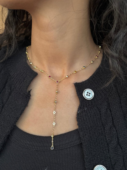 Colored Aurora Necklace