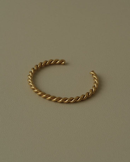 Twisted Open Bangle