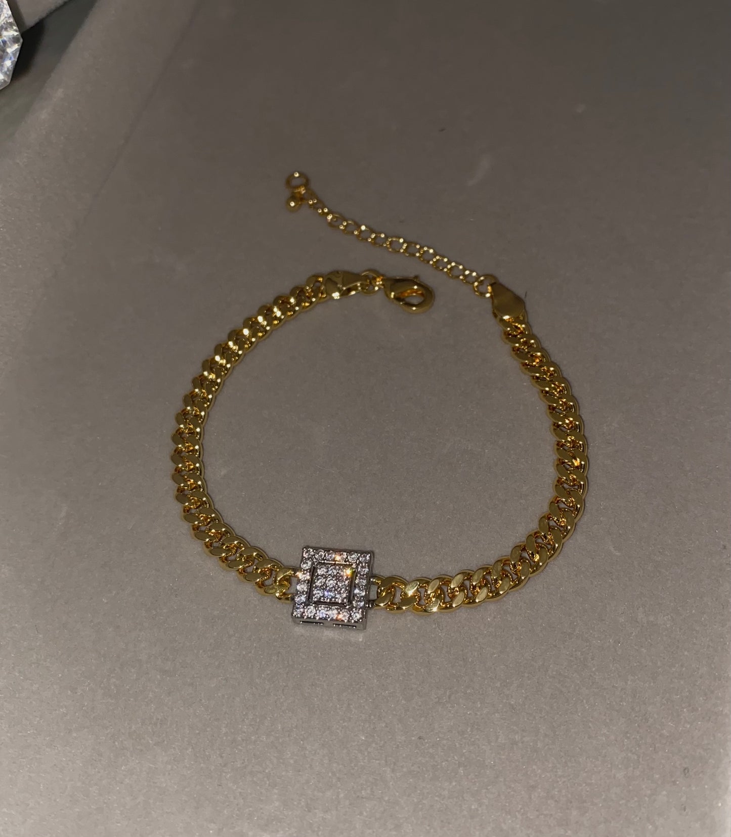 Baguette Diamond Chain Set