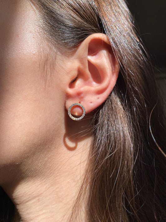 Circle of Light Earrings