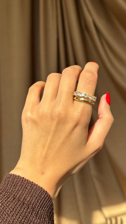 Icon Stacked Ring