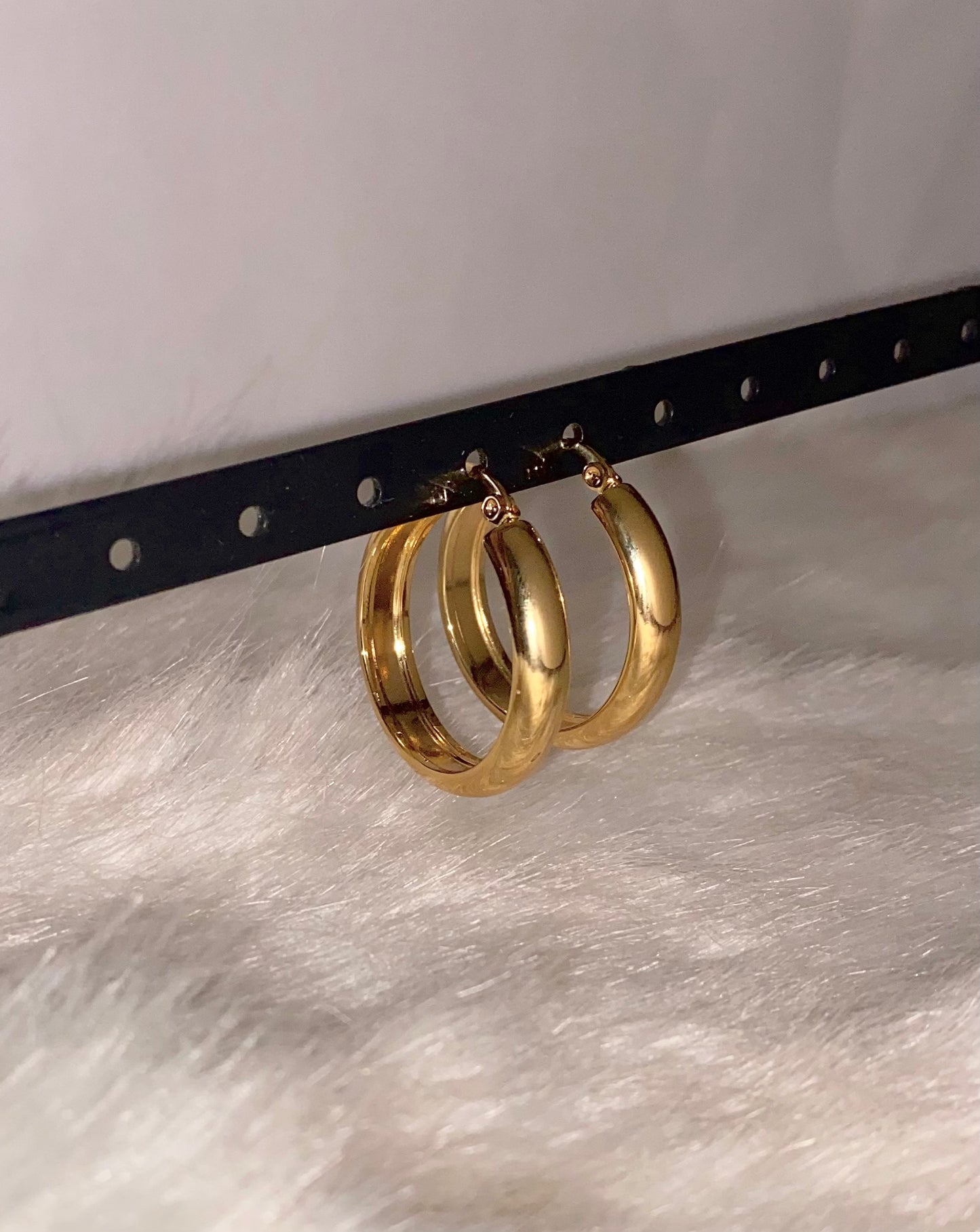 Classic Large Hoop Earrings