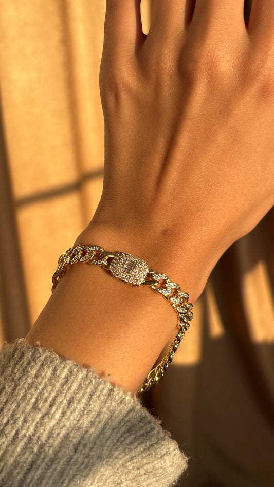 Baguette Chain Bracelet