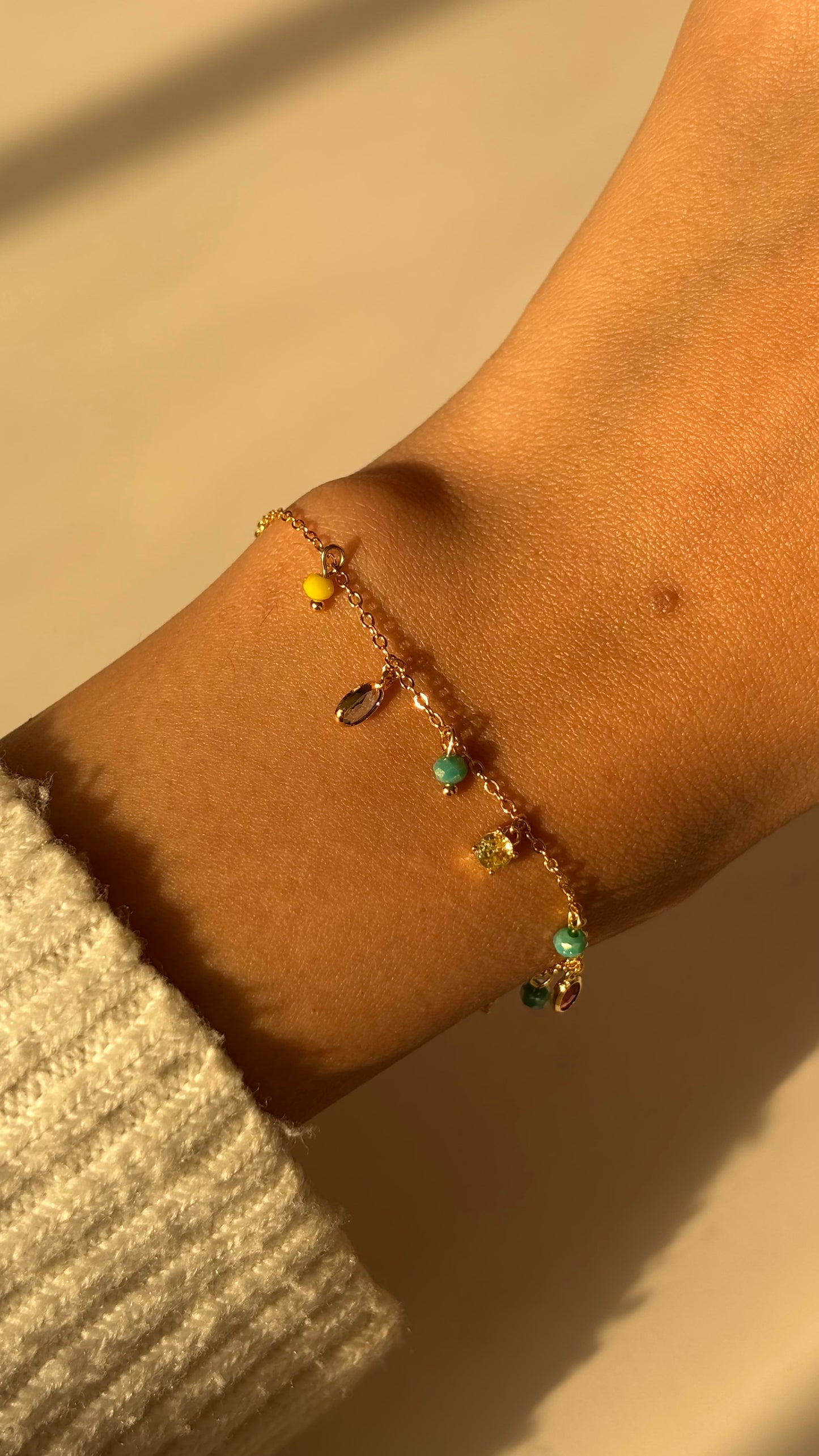 Colored Beaded Bracelet