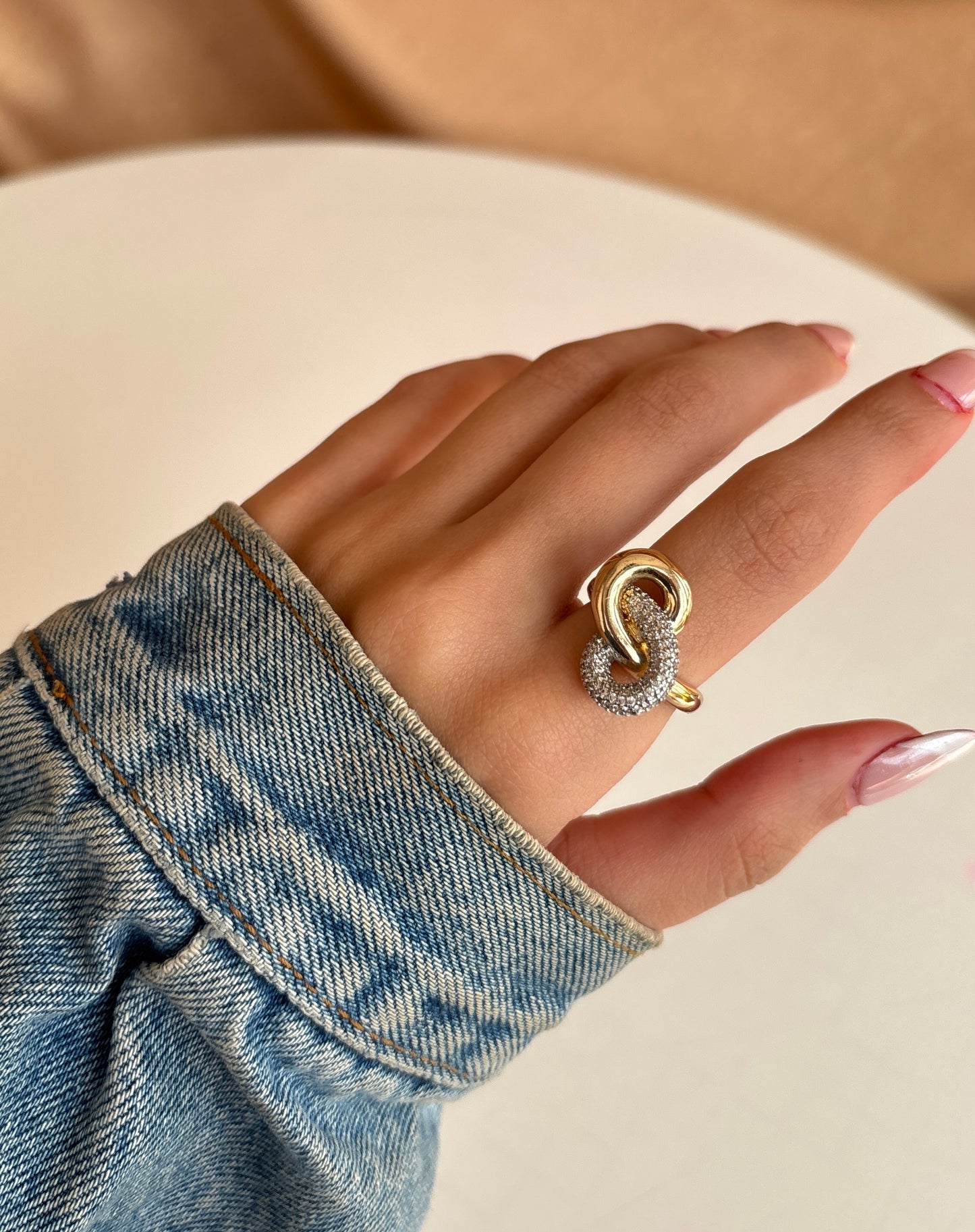 Knot Gold Ring