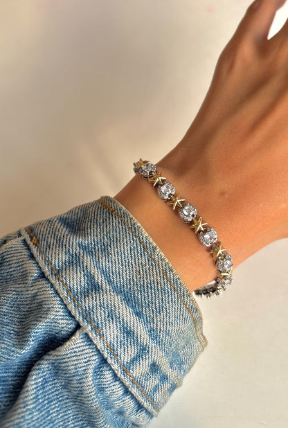 Diamonds Stars Bracelet