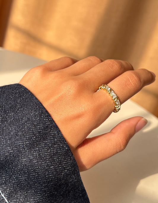 Alexa Gold Ring