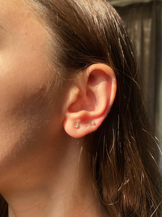 Diamond studs Earrings