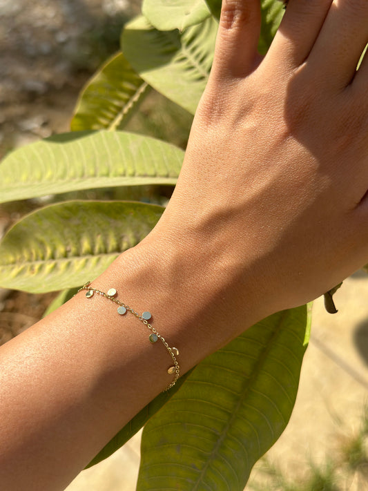 Mini Disc Bracelet