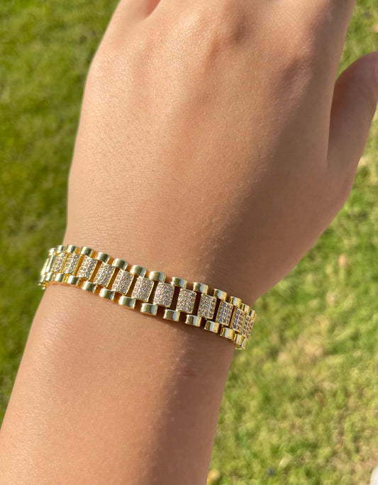 Diamond Watch Bracelet