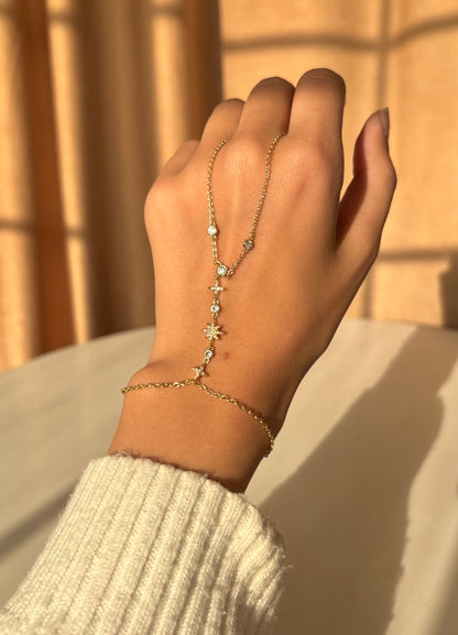 سلسلة يد مرصعة بالألماس من ستاربرست