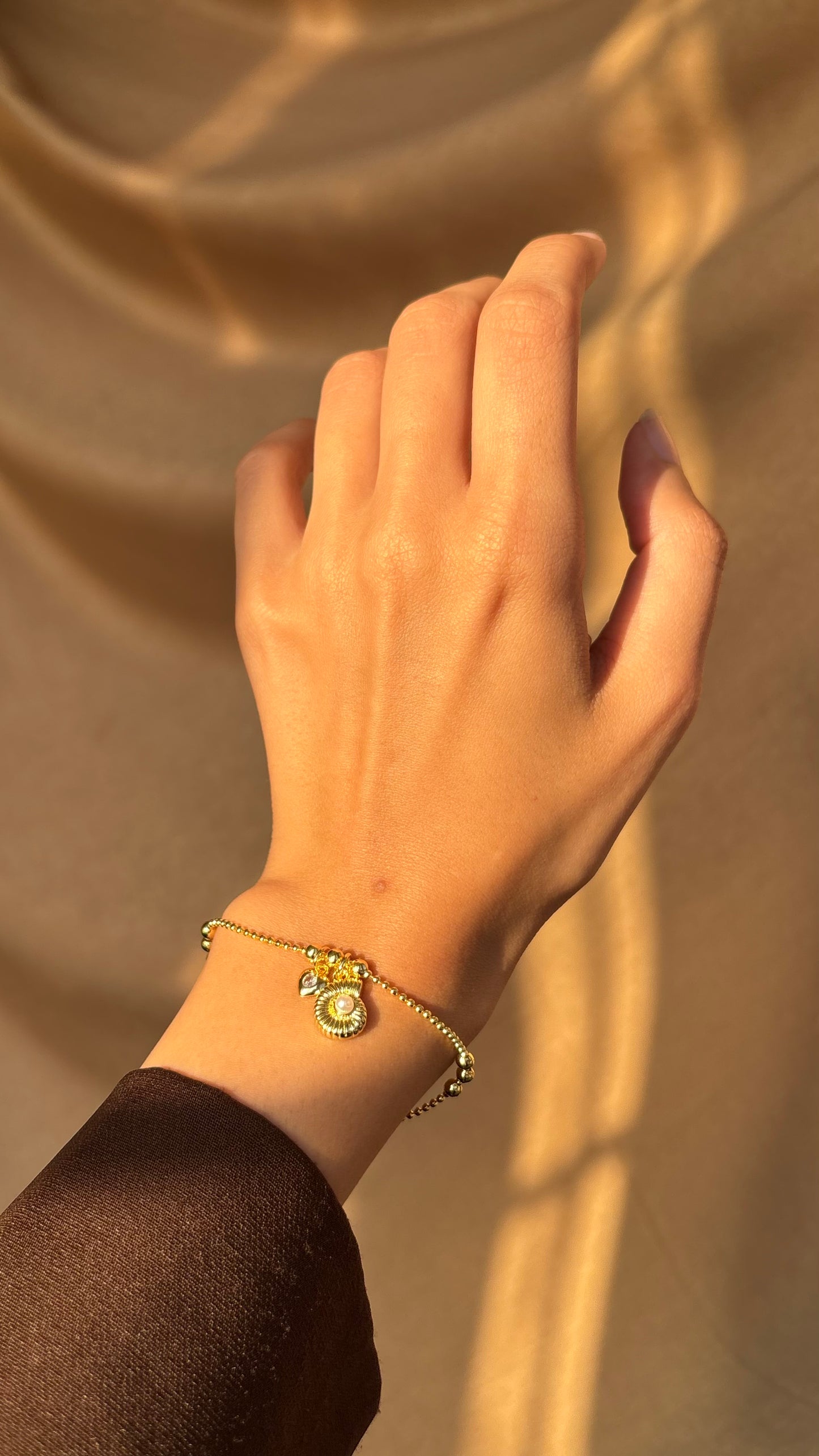 Seashell bracelet