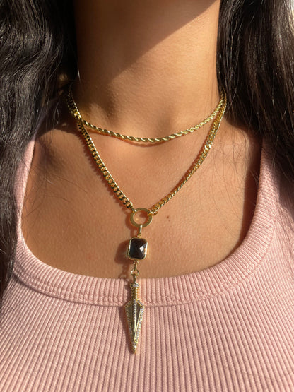 Mystic Stone Layered Necklace