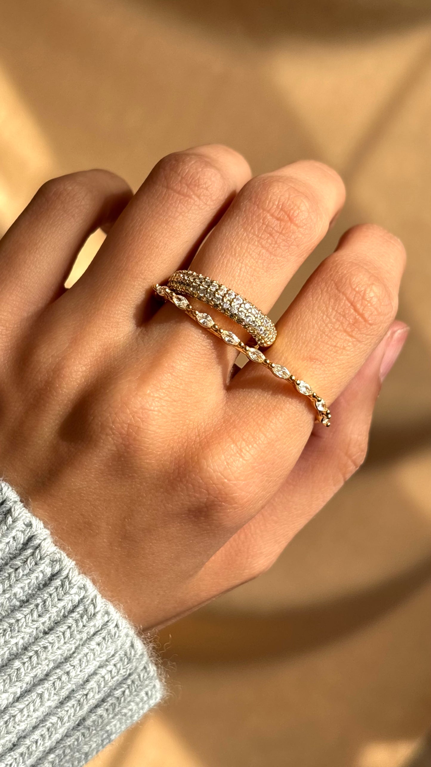 Wavira Gold Ring