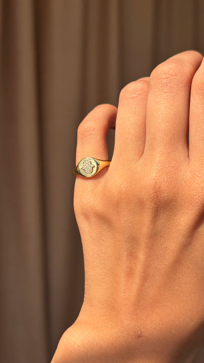 Nazar Pinky Ring