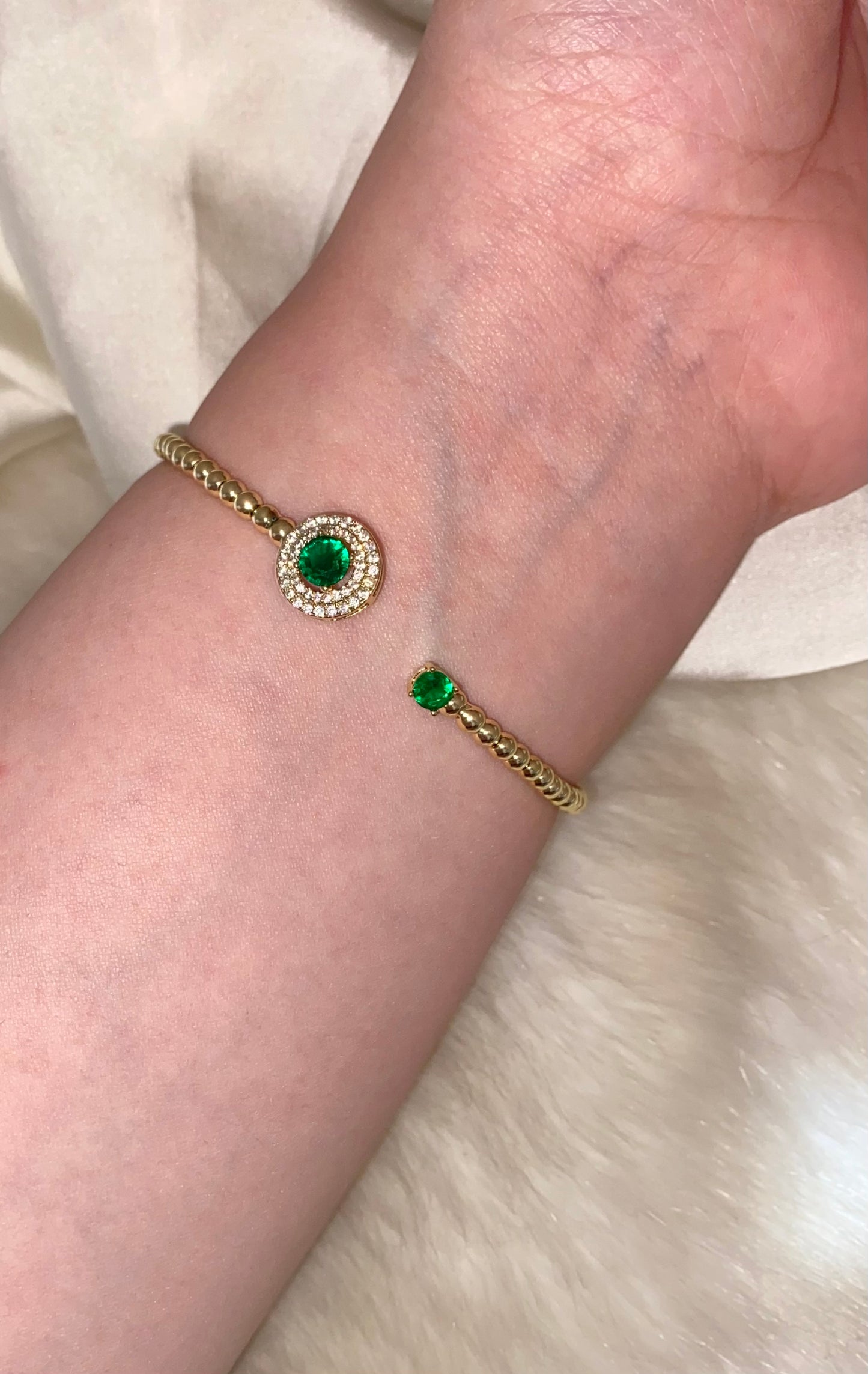 Emerald Green Bangle