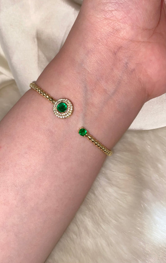 Emerald Green Bangle