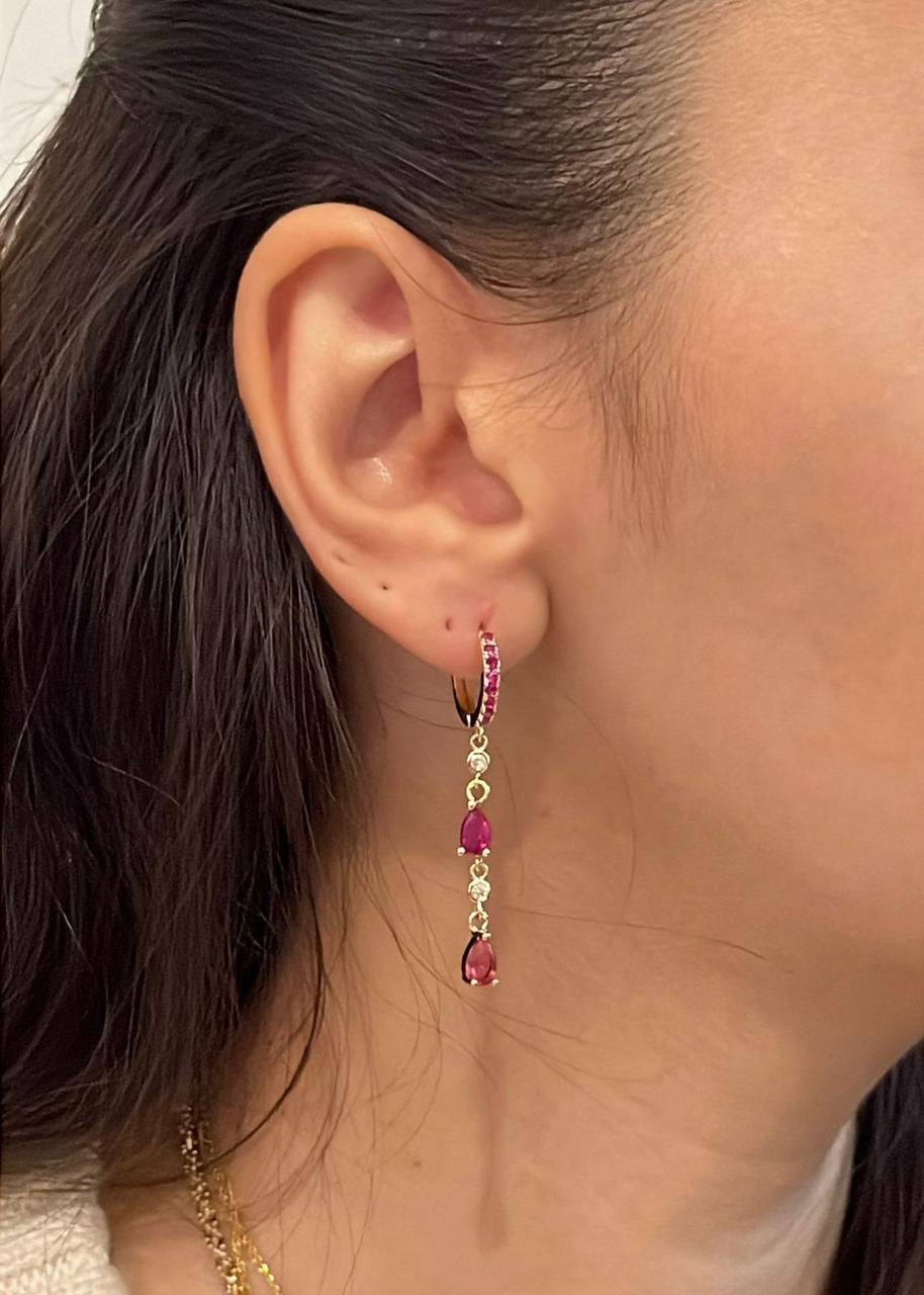 ثقب الماس على شكل كمثرى مزدوج