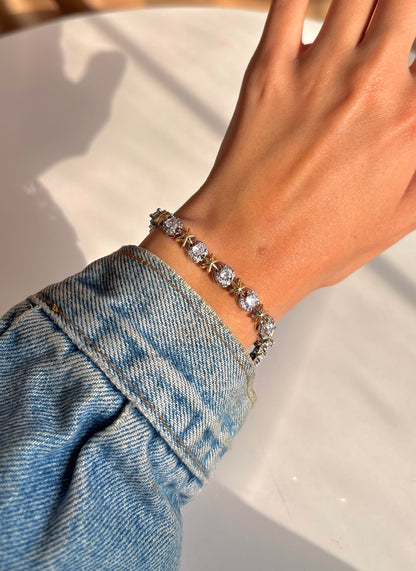 Diamonds Stars Bracelet