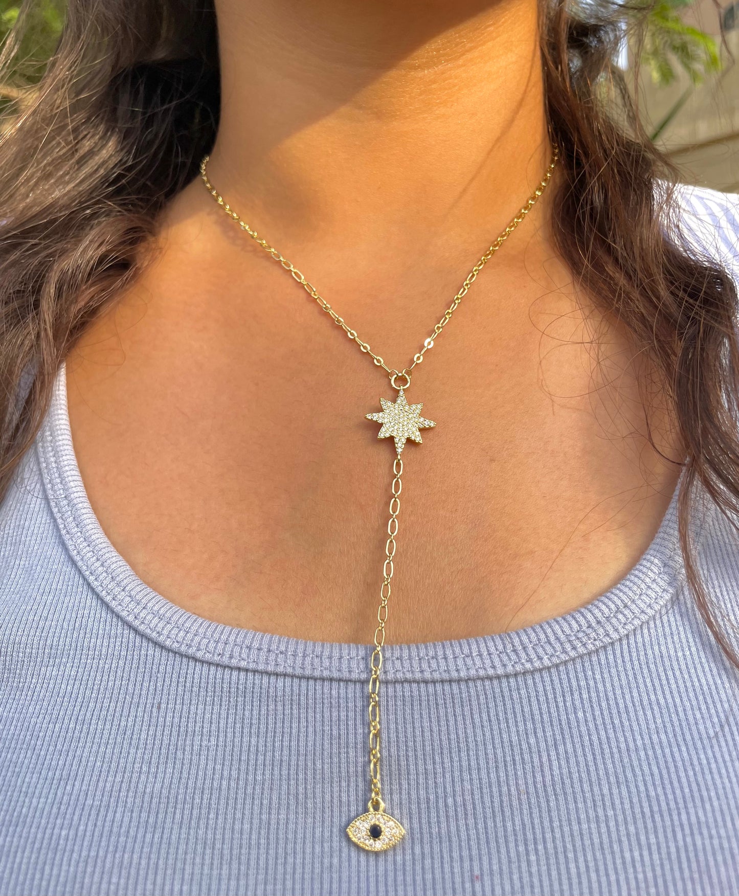Evil Eye Star Necklace