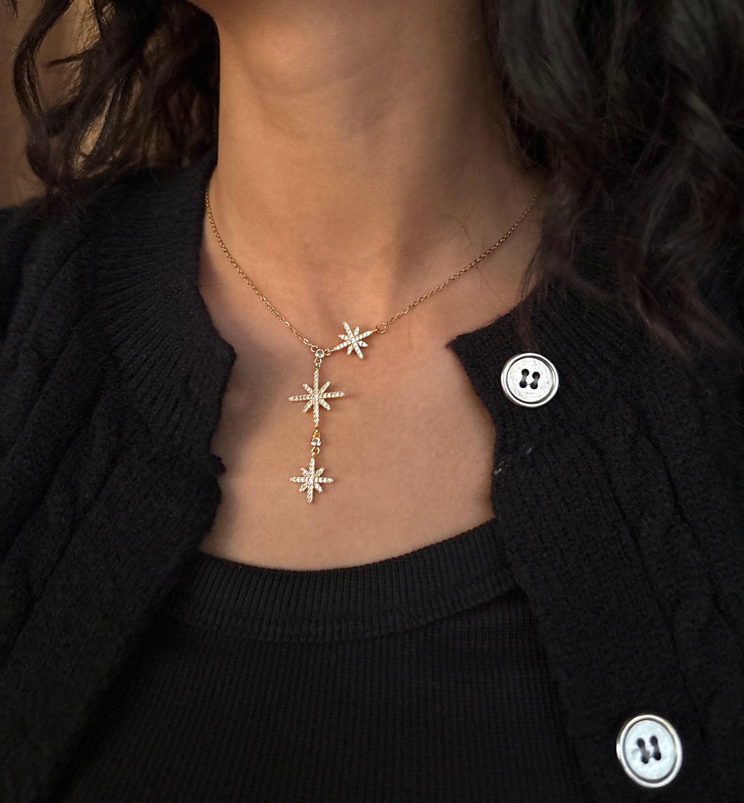 Starburst Gold Necklace ✨