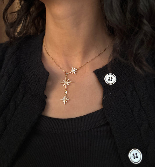 Starburst Gold Necklace ✨