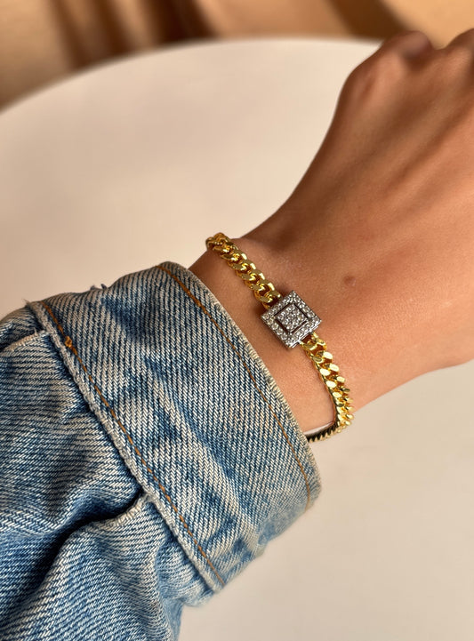 Baguette Diamond Bracelet