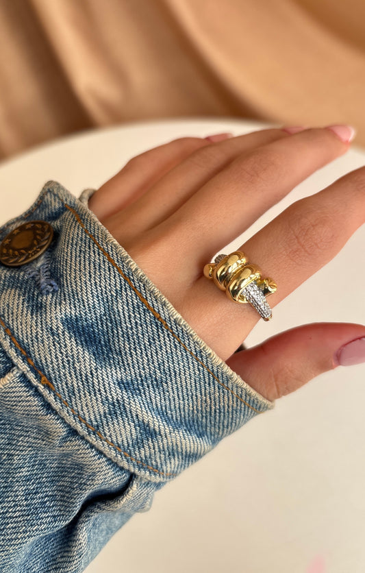 Thick Twist Ring